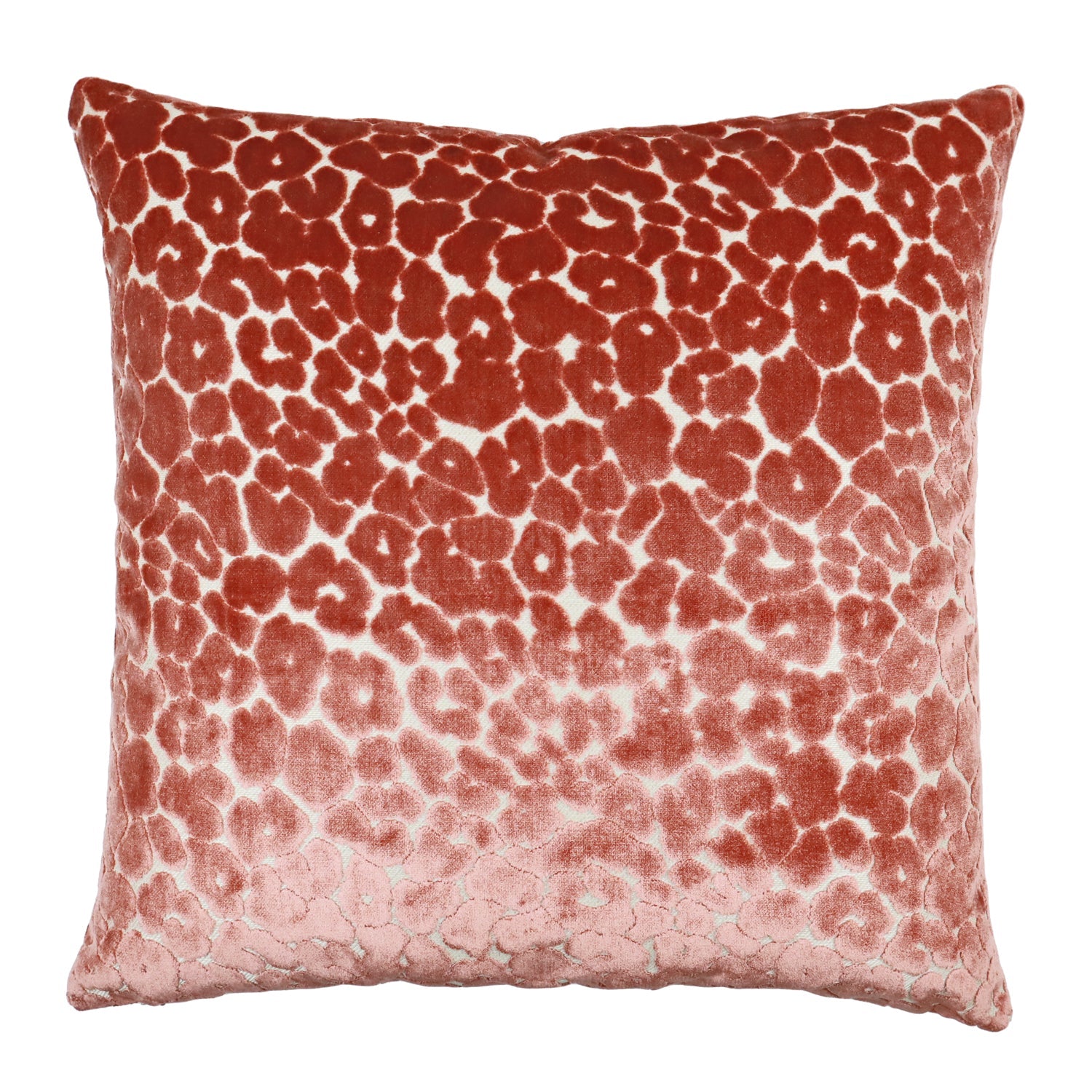 animal print textured pillow