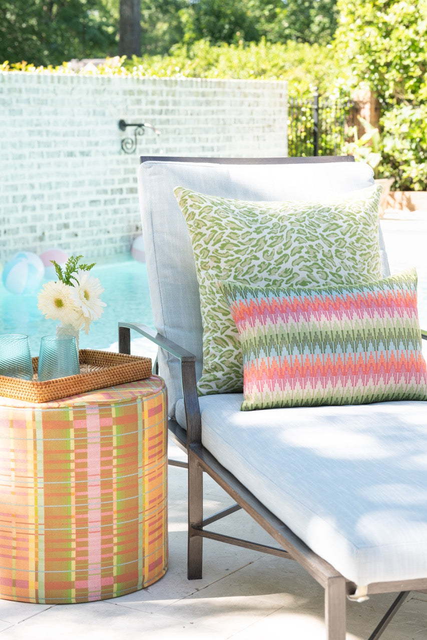The Perch - Georgia Sorbet (Outdoor Ottoman)