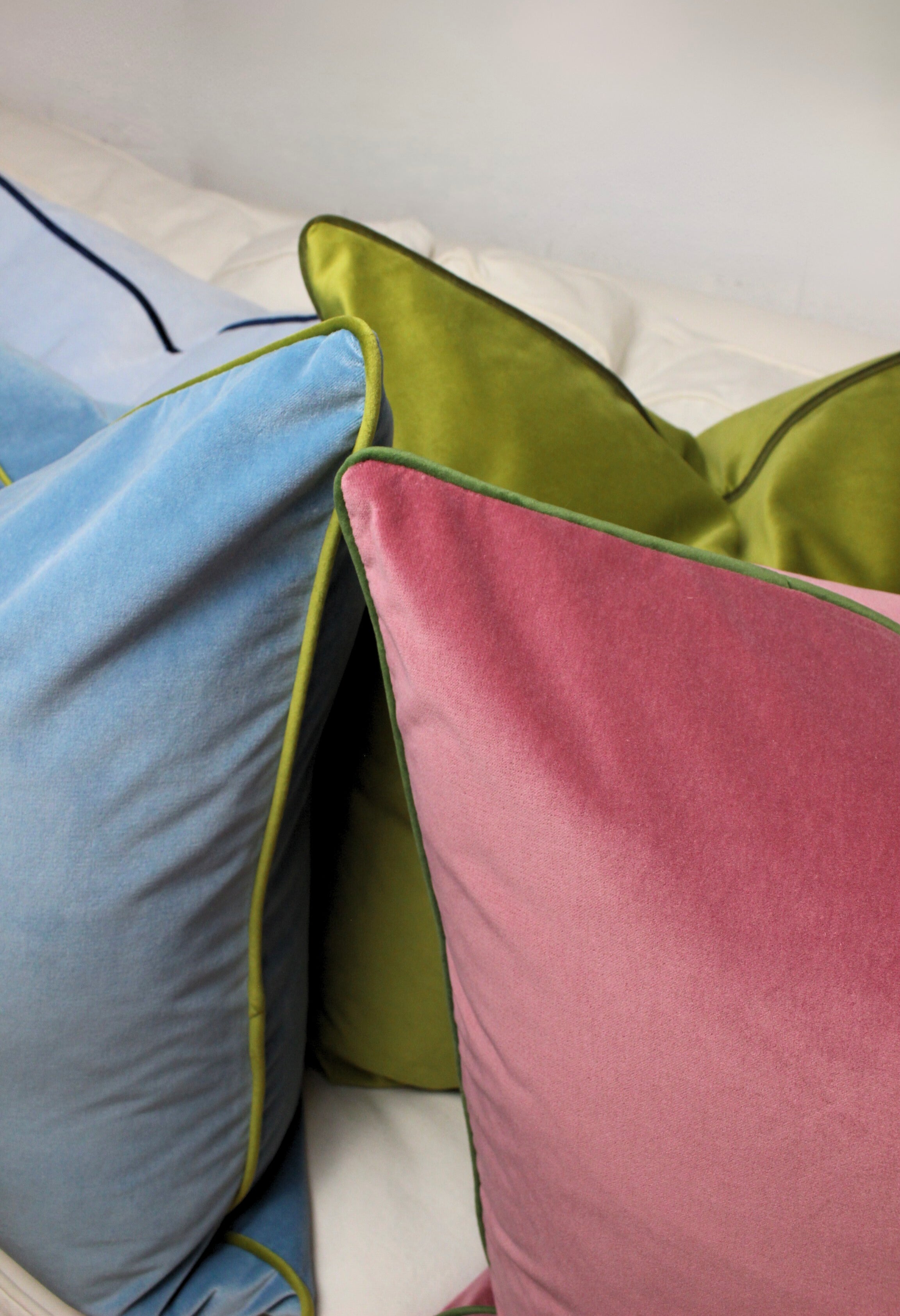 Libby - Light Blue/Wasabi