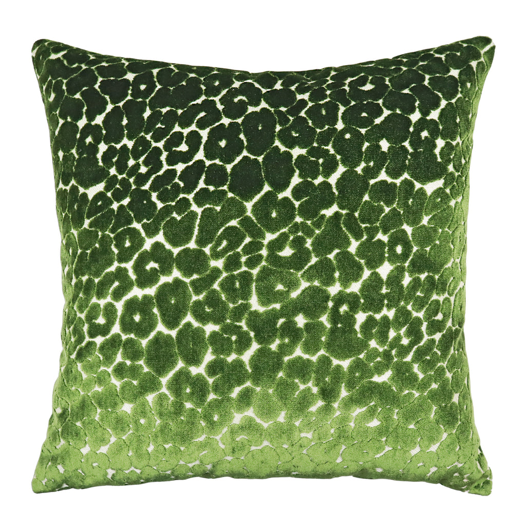 Green leopard 2025 pillow